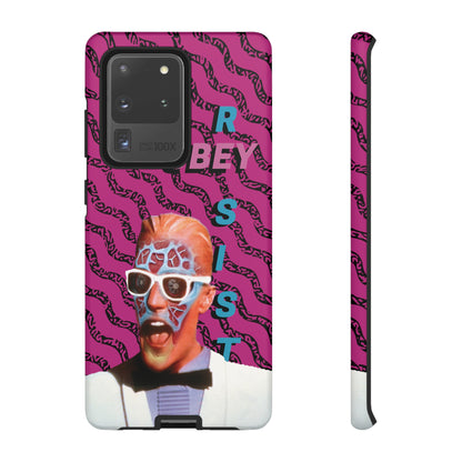 Max Meld Nostalgic 'OBEY or RESIST' HOT PINK - Phone Tough Cases